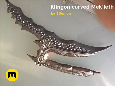 Klingon curved Mek'leth - Star Trek
