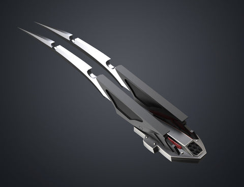 Fugitive Predator Gauntlet and Blades