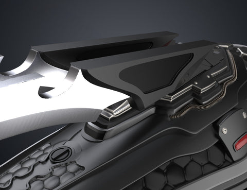 Fugitive Predator Gauntlet and Blades