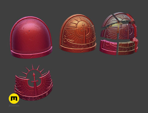Dark Angels Shoulder Pauldron