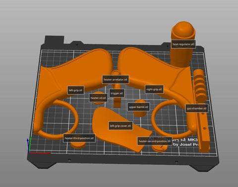 Hera Syndulla blaster - Ahsoka version