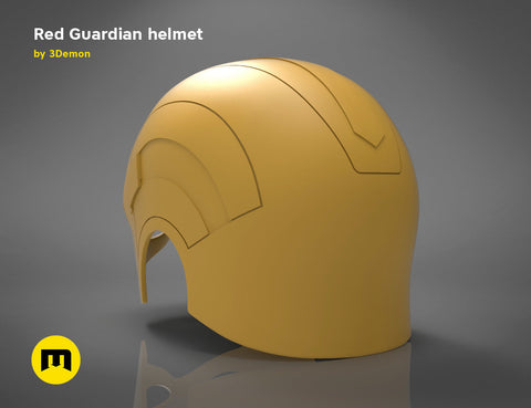 Red Guardian helmet