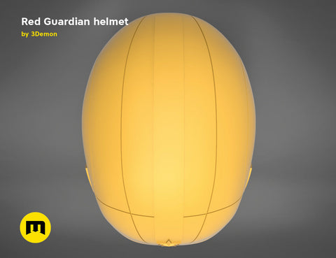 Red Guardian helmet