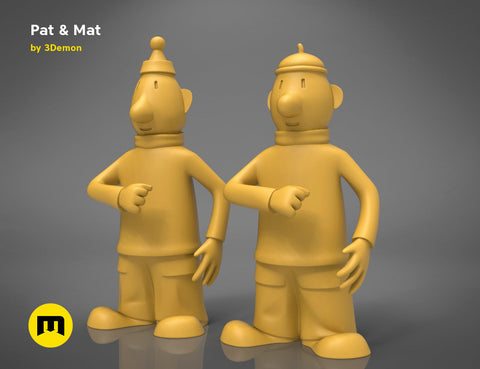 Pat & Mat Figures