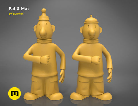 Pat & Mat Figures