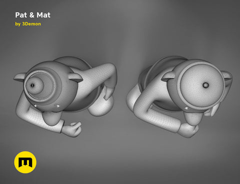 Pat & Mat Figures