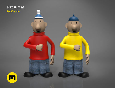 Pat & Mat Figures