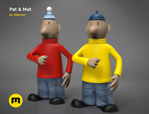 Pat & Mat Figures