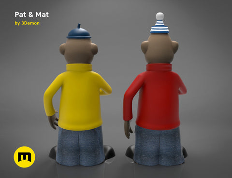 Pat & Mat Figures