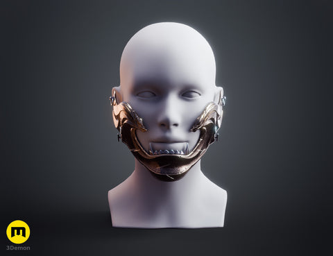 Twin Wolves Mask - Ghost of Yotei