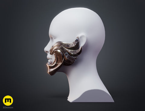 Twin Wolves Mask - Ghost of Yotei