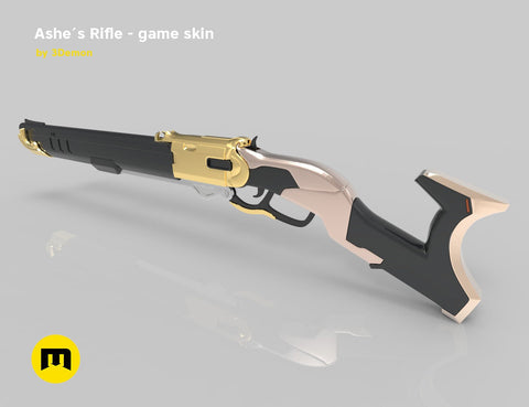 Ashe Rifle Overwatch - In-game version