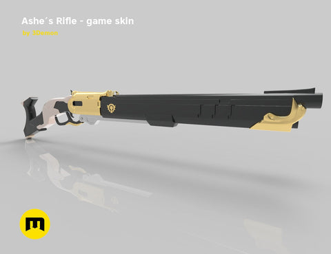 Ashe Rifle Overwatch - In-game version