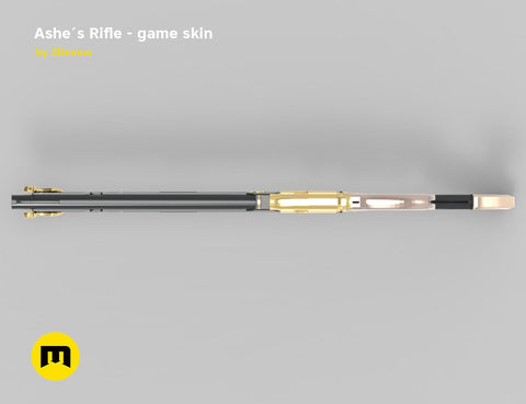 Ashe Rifle Overwatch - In-game version