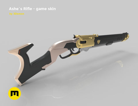 Ashe Rifle Overwatch - In-game version