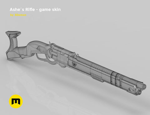Ashe Rifle Overwatch - In-game version