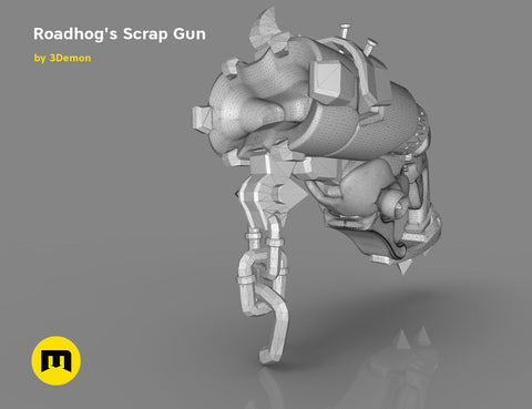 Roadhog scrap gun - Overwatch game
