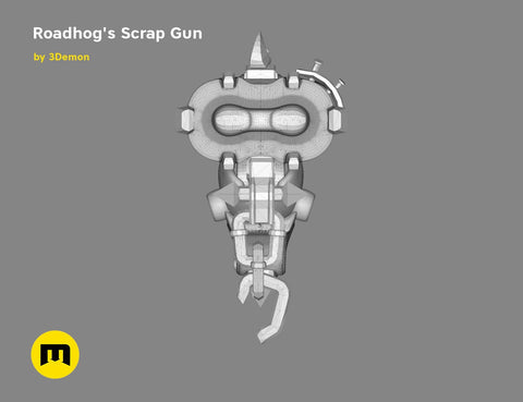 Roadhog scrap gun - Overwatch game