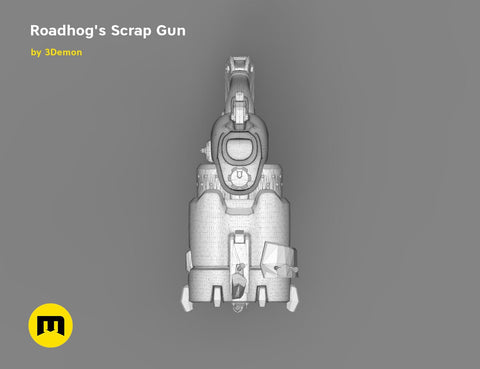 Roadhog scrap gun - Overwatch game