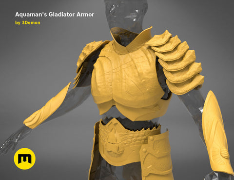 Aquaman's armor