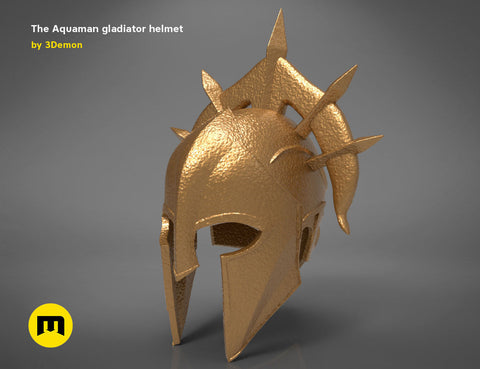 Aquaman's helmet