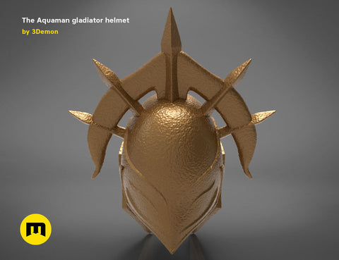 Aquaman's helmet