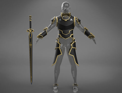 Kirito’s Integrity Knight armor - Sword Art Online