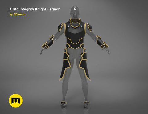 Kirito’s Integrity Knight armor - Sword Art Online