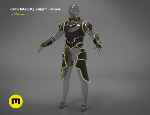 Kirito’s Integrity Knight armor - Sword Art Online