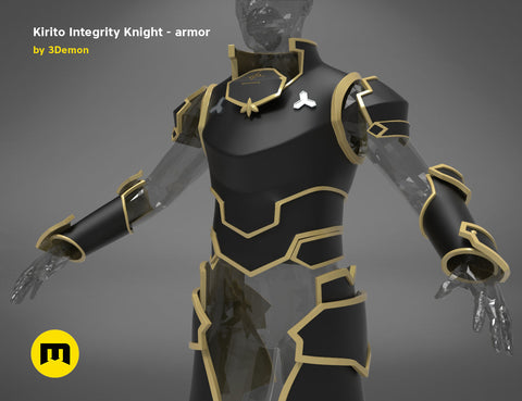 Kirito’s Integrity Knight armor - Sword Art Online