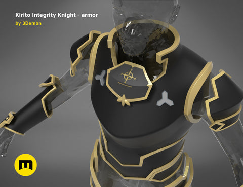 Kirito’s Integrity Knight armor - Sword Art Online