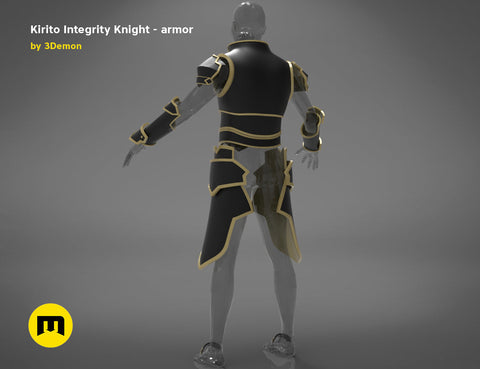 Kirito’s Integrity Knight armor - Sword Art Online