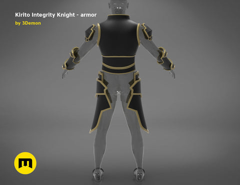 Kirito’s Integrity Knight armor - Sword Art Online