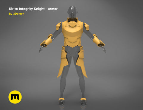 Kirito’s Integrity Knight armor - Sword Art Online