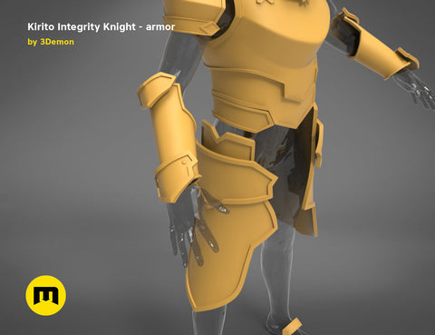 Kirito’s Integrity Knight armor - Sword Art Online