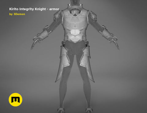 Kirito’s Integrity Knight armor - Sword Art Online