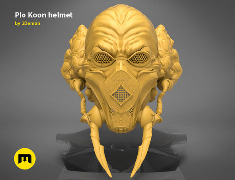 The Plo Koon head