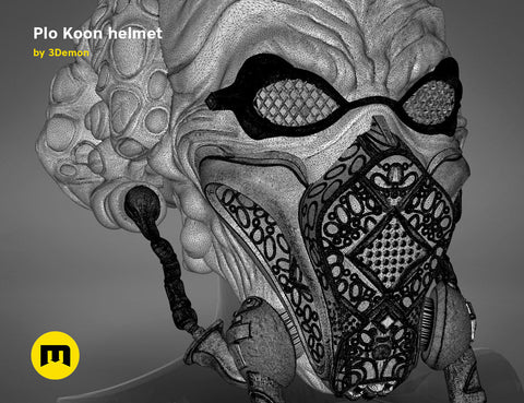 The Plo Koon head
