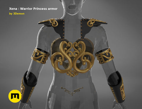 Xena: Warrior Princess armor and weapons