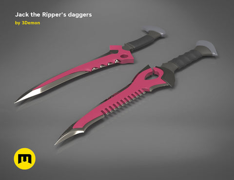 Jack The Ripper daggers — Fate/Apocrypha.