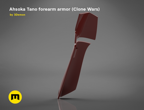 Ahsoka Tano, Clone Wars Forearm Armor