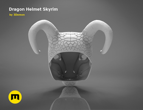 Dragon Helmet - Skyrim