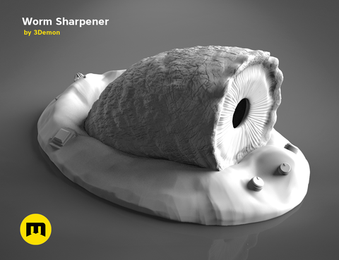 Sandworm Pencil Sharpener - Dune