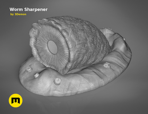 Sandworm Pencil Sharpener - Dune