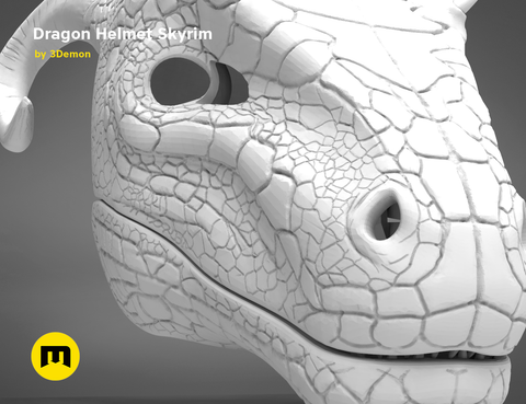 Dragon Helmet - Skyrim