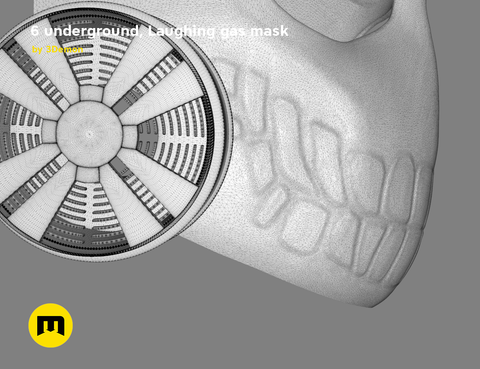 Laughing Gas Mask - 6 underground