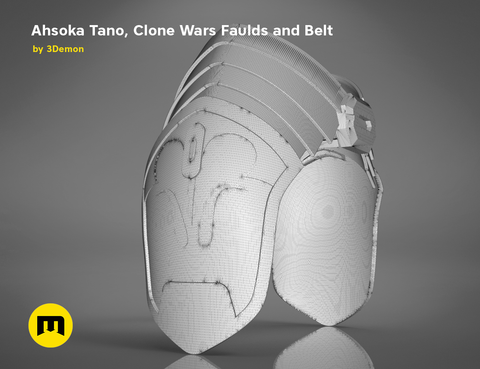 Ahsoka Tano, Clone Wars Faulds and Belt
