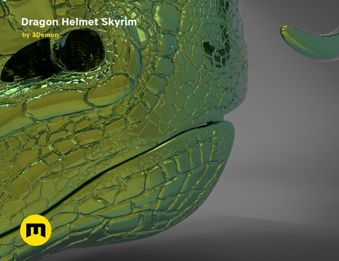 Dragon Helmet - Skyrim
