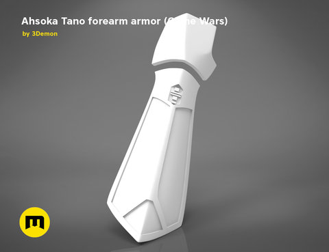 Ahsoka Tano, Clone Wars Forearm Armor