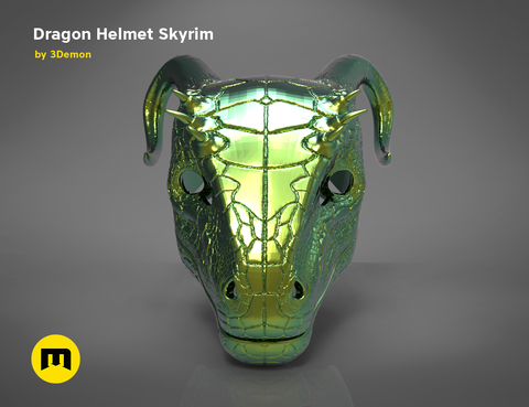 Dragon Helmet - Skyrim